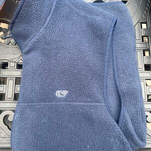 Vineyard vines fleece vest